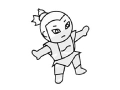 葫蘆娃兒童簡(jiǎn)筆畫(huà)步驟圖示