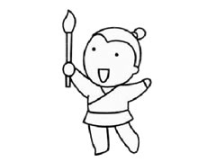 馬良兒童簡(jiǎn)筆畫(huà)步驟圖示