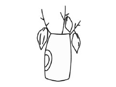 可可樹(shù)簡(jiǎn)筆畫(huà)創(chuàng)作步驟圖示