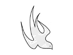 燕子兒童簡(jiǎn)筆畫步驟圖示