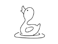 鴨子簡(jiǎn)筆畫創(chuàng)作步驟圖示