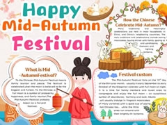 英文版中秋節(jié)手抄報(bào)模板