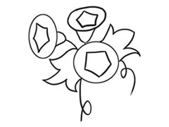 喇叭花簡(jiǎn)筆畫(huà)創(chuàng)作步驟圖示