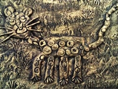 金錢豹diy手工畫創(chuàng)作步驟圖示