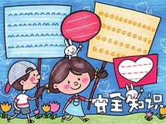 安全知識手抄報模板