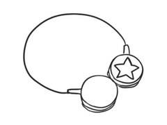 耳機簡筆畫創(chuàng)作步驟圖示
