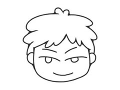 人物高興表情簡(jiǎn)筆畫(huà)圖片大全
