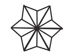 雪花簡筆畫圖片大全