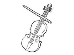 小提琴簡筆畫創(chuàng)作步驟圖示