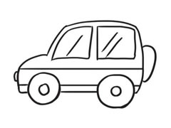 吉普車簡筆畫創(chuàng)作步驟圖示