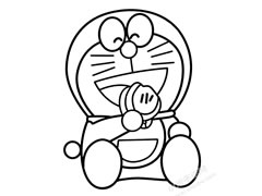 哆啦A夢(mèng)簡(jiǎn)筆畫圖片大全