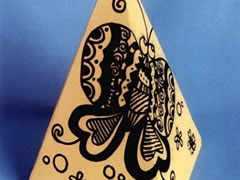 石膏上的藝術(shù)少兒美術(shù)趣味創(chuàng)意步驟圖示