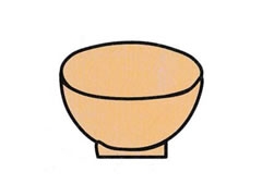 碗的簡(jiǎn)筆畫(huà)分步繪制圖示