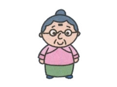 簡(jiǎn)筆畫奶奶畫法步驟圖示