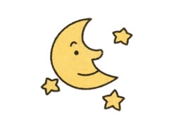 簡筆畫月亮畫法步驟圖示