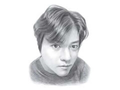 時尚男生素描畫法步驟圖示