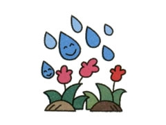 雨滴簡(jiǎn)筆畫繪制步驟圖示