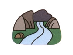 簡(jiǎn)筆畫河流畫法步驟圖示