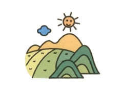 稻田簡(jiǎn)筆畫繪制步驟圖示