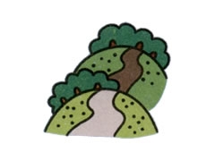 山路簡(jiǎn)筆畫繪制步驟圖示