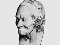 伏爾泰的素描畫法步驟圖示