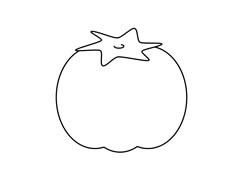 西紅柿簡(jiǎn)筆畫(huà)圖片