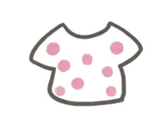 小上衣簡(jiǎn)筆畫(huà)繪制步驟圖示