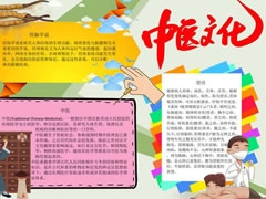 中醫(yī)文化手抄報模板