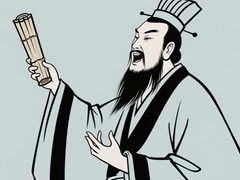 屈原簡(jiǎn)筆畫