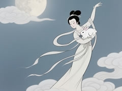 嫦娥簡(jiǎn)筆畫
