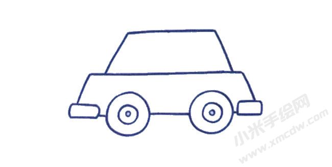 汽車幼兒簡筆畫繪制步驟03.jpg