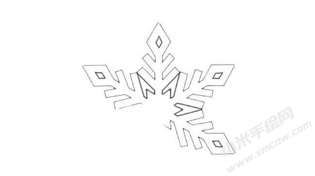 雪花簡(jiǎn)筆畫(huà)繪制步驟06.jpg